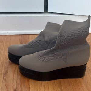 Robert Clergerie Platform Sock Ankle Boots 39.5